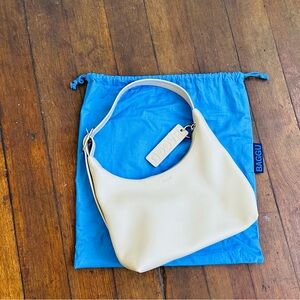BAGGU mini recycled leather shoulder bag